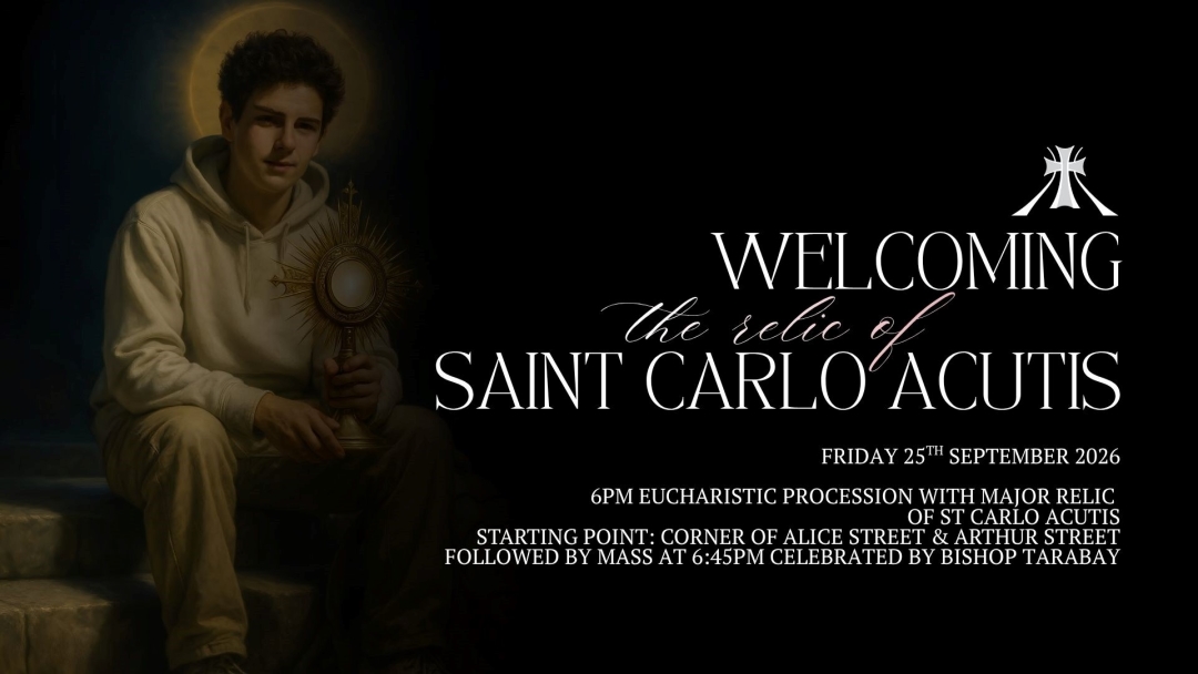 Welcoming the Relic of Saint Carlo Acutis